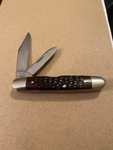 1978 Case XX USA 62055 Derlin Handled With Two Blades cffw 1978 Case XX USA 62055 Derlin Handled With Two Blades cffw