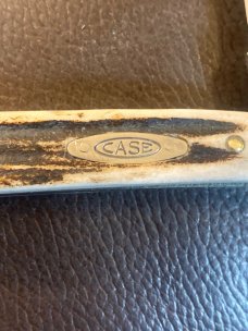 1965/69 Case XX USA Customized Fat Stag With Gnarly Grooves Slimline With A Single Blade