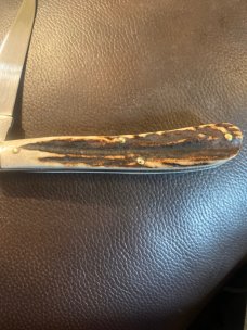 1965/69 Case XX USA Customized Fat Stag With Gnarly Grooves Slimline With A Single Blade