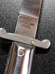8 3/4" korean rizzuto stiletto 8 3/4" korean rizzuto stiletto