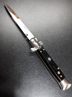 NOS Black 9" Taiwan  stiletto 