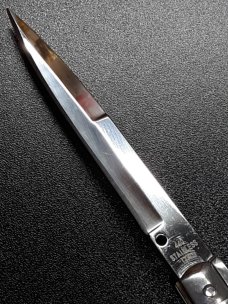 NOS Black 9" Taiwan stiletto NOS Black 9" Taiwan stiletto