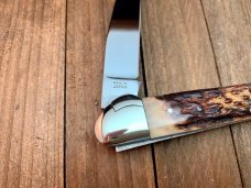 A.G. Russell  Arkansas Toothpick Stag with Bolster Lock