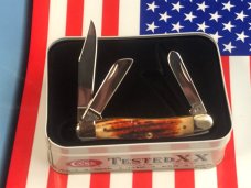 1996 Case xx Stockman Knife w/ Fantastic Red Stag Handles Mdl# R5318 -NOS & M/NM 1996 Case xx Stockman Knife w/ Fantastic Red Stag Handles Mdl# R5318 -NOS & M/NM