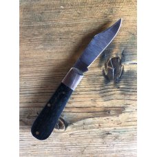 A. Wright & Son Sheffield, England Classic Barlow with Ebony Scales and Clip Blade A. Wright & Son Sheffield, England Classic Barlow with Ebony Scales and Clip Blade
