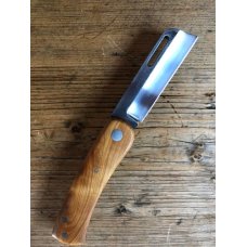 Kroo Blade Chunky Frank Knife with Beautiful Becote Scales and Tactical Sheepsfoot Blade Kroo Blade Chunky Frank Knife with Beautiful Becote Scales and Tactical Sheepsfoot Blade
