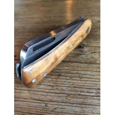 Kroo Blade Chunky Frank Knife with Beautiful Becote Scales and Tactical Sheepsfoot Blade Kroo Blade Chunky Frank Knife with Beautiful Becote Scales and Tactical Sheepsfoot Blade