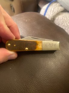 New Case XX USA 620091/2 CV Brown Bone Barlow With Nickel Silver Bolsters Plus Two Stainless Blades New Case XX USA 620091/2 CV Brown Bone Barlow With Nickel Silver Bolsters Plus Two Stainless Blades