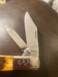 New Case XX USA 620091/2 CV Brown Bone Barlow With Nickel Silver Bolsters Plus Two Stainless Blades New Case XX USA 620091/2 CV Brown Bone Barlow With Nickel Silver Bolsters Plus Two Stainless Blades