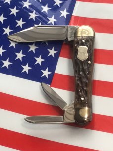 Case xx C Platts Sons Gowanda, NY -NOS 3 Blade Whitter with Great Bone Handles -Minty Case xx C Platts Sons Gowanda, NY -NOS 3 Blade Whitter with Great Bone Handles -Minty