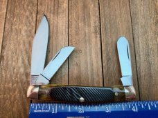 Russell Green River Works (by Boker) Sawcut Green Jigged Bone Stockman Mint Russell Green River Works (by Boker) Sawcut Green Jigged Bone Stockman Mint