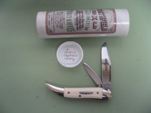 GREAT EASTERN PATTERN 12  2011 ELEPHANT IVORY TOOTHPICK