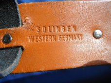 VINTAGE LARGE EDGE BRAND 8" FIXED BLADE KNIFE #432 With original Sheath. MADE IN SOLINGEN GERMANY VINTAGE LARGE EDGE BRAND 8" FIXED BLADE KNIFE #432 With original Sheath. MADE IN SOLINGEN GERMANY
