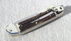 NOS HUBERTUS SOLINGEN GERMANY  ( THE GUARDIAN )  GENUINE STAG AUTO SPRINGER ROSTFREI SWING GUARD 