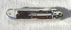 NOS HUBERTUS SOLINGEN GERMANY  ( THE GUARDIAN )  GENUINE STAG AUTO SPRINGER ROSTFREI SWING GUARD 