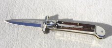 NOS HUBERTUS SOLINGEN GERMANY  ( THE GUARDIAN )  GENUINE STAG AUTO SPRINGER ROSTFREI SWING GUARD 