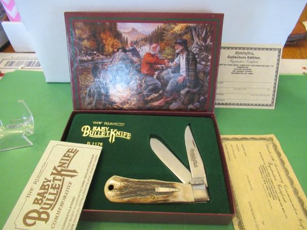 Remington Baby Bullet Commemorative Stag Handle Pattern # R1176