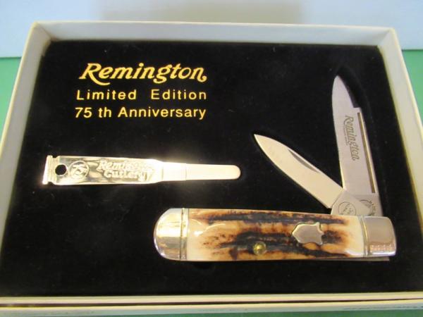 Remington 75th Anniversary Limited Edition Stag Jack Pattern # R106