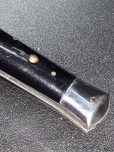 8 3/4" vintage rizzuto estilleto milano. 8 3/4" vintage rizzuto estilleto milano.