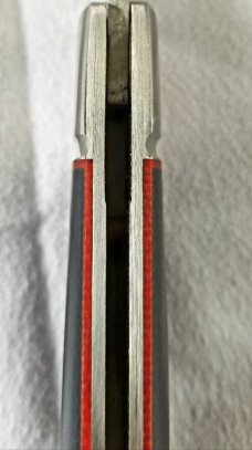 Birdvis Custom Spear Barlow Knife,NEW,W/SLIP,Micarta Scales,Cpm-154,3.625",integral bolsters Birdvis Custom Spear Barlow Knife,NEW,W/SLIP,Micarta Scales,Cpm-154,3.625",integral bolsters