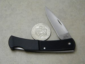 Parker Case XX USA  Black Lockback Knife