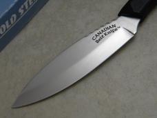 Cold Steel Fixed Blade Canadian Belt Knife c.1990's NIB w/Nylon Sheath