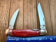 Kershaw Double Cross Liner Lock on Both Blades Discontinued Hard to Find