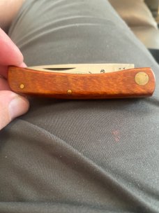 1976 New Case Kentucky Bicentennial Knife Wood Handle With Stainless Steel Blade Brand New In Box