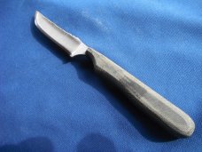 Small Anza Fixed Blade Knife With Original Sheath (#136). Like New. Made in the USA in 2013 Small Anza Fixed Blade Knife With Original Sheath (#136). Like New. Made in the USA in 2013