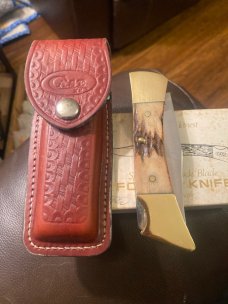 Case XX ••••SS•••• USA 1982 5159 LSSP Fat & Gnarly Stag Handle Hammerhead With Single Lock Blade Case XX ••••SS•••• USA 1982 5159 LSSP Fat & Gnarly Stag Handle Hammerhead With Single Lock Blade