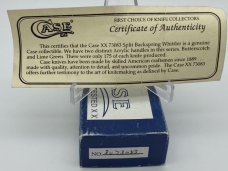 Case XX Tested * 1994 * Butterscotch Acrylic * Whittler * 73083 * 1 of only 175 Case XX Tested * 1994 * Butterscotch Acrylic * Whittler * 73083 * 1 of only 175