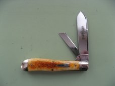GREAT EASTERN 2019 TALON EUREKA JACK WITH ANTIQUE GOLDENROD CAMEL BONE SCALES GREAT EASTERN 2019 TALON EUREKA JACK WITH ANTIQUE GOLDENROD CAMEL BONE SCALES
