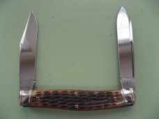 GREAT EASTERN 2017 BULL MOOSE WITH ANTIQUE AMBER JIG BONE SCALES GREAT EASTERN 2017 BULL MOOSE WITH ANTIQUE AMBER JIG BONE SCALES
