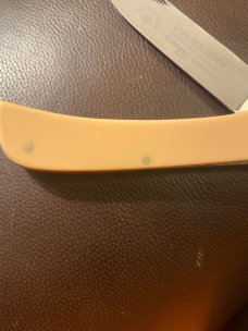 Vintage Carl Schlieper German Eye Hammer Forged Solingen Germany Single Blade Pocket Knife