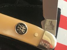 J A Henckels 3 Blade Whittler Pocket Knife w/ Fantastic Buffalo Horn Handles! NOS & M/NM J A Henckels 3 Blade Whittler Pocket Knife w/ Fantastic Buffalo Horn Handles! NOS & M/NM