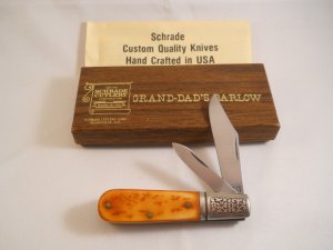 Schrade 206 Grand Dad's Barlow USA Mint