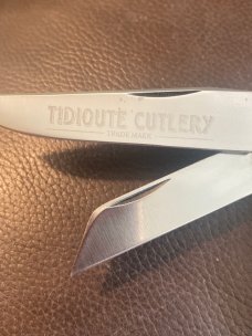New GEC TIDIOUTE CuTLERY 533308 Limited Edition 1 Of 50 #30 Red,Black & White Swirled Handles New GEC TIDIOUTE CuTLERY 533308 Limited Edition 1 Of 50 #30 Red,Black & White Swirled Handles