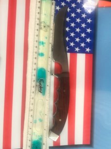 Vintage J A Henckels Safari Skinning / Hunting / Camping knife w/ Orig Sheath -Model # 2113 -NOS Vintage J A Henckels Safari Skinning / Hunting / Camping knife w/ Orig Sheath -Model # 2113 -NOS