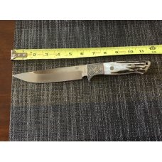 Rock Creek Hanwei HWS -1K fixed blade knife great stag and engraved bolsters NIB 