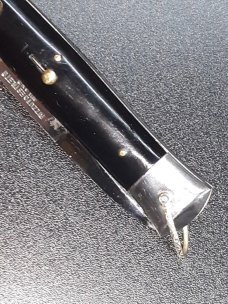 11" vintage rizzuto estilleto milano. 11" vintage rizzuto estilleto milano.