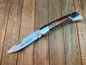 IC Cut Silver Moose Lockback Seki Japan Made