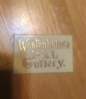 WOSTENHLM I*X.L. IVORY DISPLAY