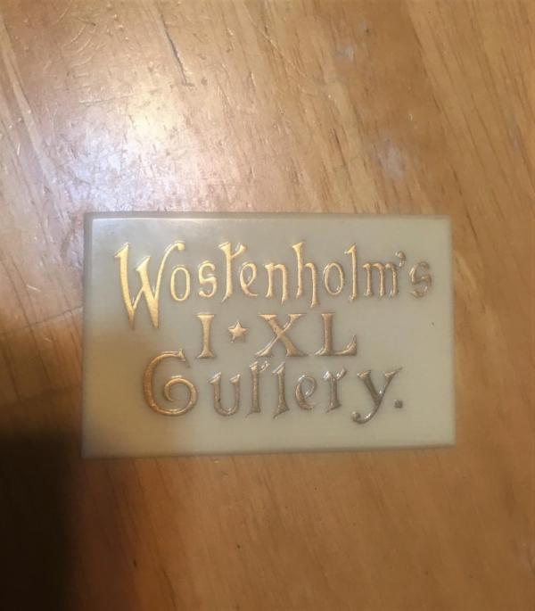 WOSTENHLM I*X.L. IVORY DISPLAY