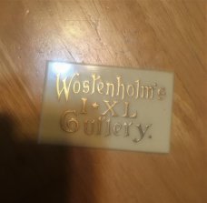 WOSTENHLM I*X.L. IVORY DISPLAY