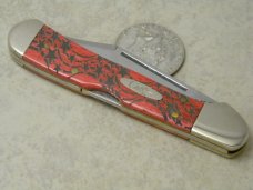 Case XX USA 2004 Old Red Laser Engraved Bone 61549 L SS Copperlock Knife NIB Case XX USA 2004 Old Red Laser Engraved Bone 61549 L SS Copperlock Knife NIB