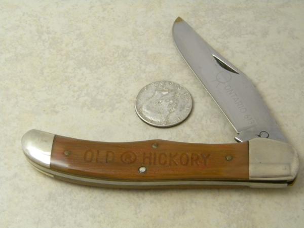 Ontario Knife Co. Old Hickory 613 Folding Hunter Knife 