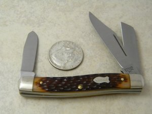 Schrade NY USA 881 Delrin Stockman Knife 