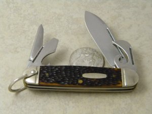 Western USA S-901 Delrin Camp Scout Utility Knife 