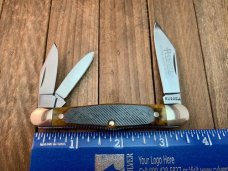 Russell Green River Works by Boker 3 Blade Whittler Factory Error Please Read Russell Green River Works by Boker 3 Blade Whittler Factory Error Please Read