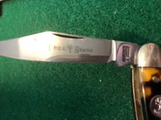 Boker Tree Brand Serpentine Whittler in Faux Tortoise Has Nice, clear etch Boker Tree Brand Serpentine Whittler in Faux Tortoise Has Nice, clear etch